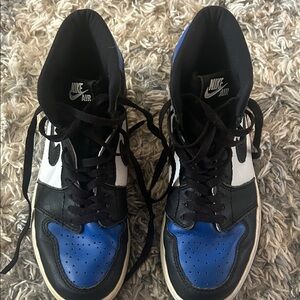 Nike Air Black and Blue High-Tops